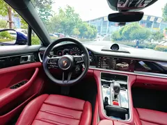 2023 Porsche Panamera 2.9T, синий — фото 11