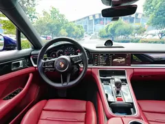 2023 Porsche Panamera 2.9T, синий — фото 12