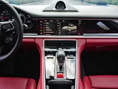 2023 Porsche Panamera 2.9T, синий — фото 14