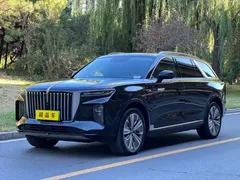 2021 Hongqi E-HS9 460km, чёрный — фото 1