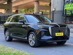 2021 Hongqi E-HS9 460km, чёрный — фото 3