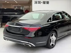 2021 Mercedes-Benz Maybach S-Class S 480 4MATIC, чёрный — фото 10