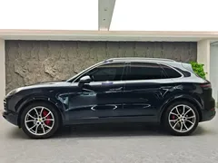2019 Porsche Cayenne 3.0T, синий — фото 3