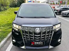 2021 Toyota Alphard Hybrid 2.5L Premium, чёрный — фото 2