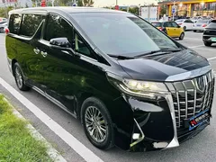 2021 Toyota Alphard Hybrid 2.5L Premium, чёрный — фото 3