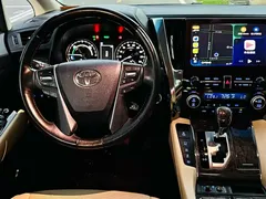 2021 Toyota Alphard Hybrid 2.5L Premium, чёрный — фото 6