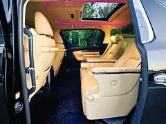 2021 Toyota Alphard Hybrid 2.5L Premium, чёрный — фото 9