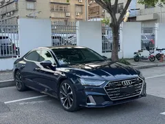 2022 Audi A7L A7 L 45 TFSI quattro S-line, чёрный — фото 3