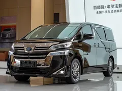 2020 Toyota Vellfire 2.5L Hybrid HV Premium, чёрный — фото 1