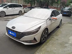 2022 Hyundai Elantra 1.5L CVT GLX Elite, белый — фото 1