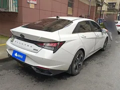 2022 Hyundai Elantra 1.5L CVT GLX Elite, белый — фото 3