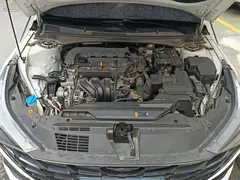 2022 Hyundai Elantra 1.5L CVT GLX Elite, белый — фото 10