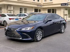 2021 Lexus ES 300h, синий — фото 1