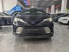 2021 Toyota Sienna 2.5L Hybrid Luxury, чёрный — фото 2