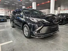 2021 Toyota Sienna 2.5L Hybrid Luxury, чёрный — фото 3