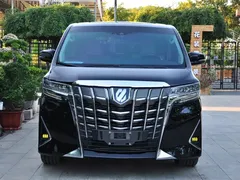2021 Toyota Alphard Hybrid 2.5L Premium, чёрный — фото 2