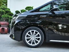 2021 Toyota Alphard Hybrid 2.5L Premium, чёрный — фото 4