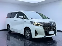 2021 Toyota Alphard Hybrid 2.5L Luxury, белый — фото 3