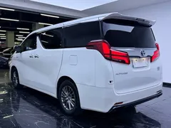 2021 Toyota Alphard Hybrid 2.5L Luxury, белый — фото 14
