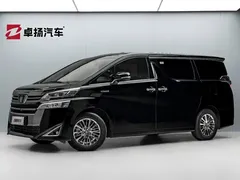 2021 Toyota Vellfire Hybrid 2.5L HV Premium, чёрный — фото 1