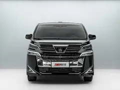 2021 Toyota Vellfire Hybrid 2.5L HV Premium, чёрный — фото 2