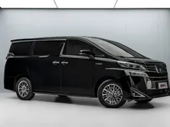 2021 Toyota Vellfire Hybrid 2.5L HV Premium, чёрный — фото 3