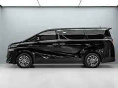2021 Toyota Vellfire Hybrid 2.5L HV Premium, чёрный — фото 4