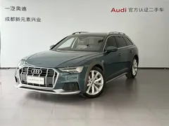 2020 Audi A6 allroad quattro 55 TFSI, зелёный — фото 1