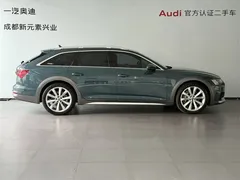 2020 Audi A6 allroad quattro 55 TFSI, зелёный — фото 3