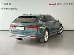 2020 Audi A6 allroad quattro 55 TFSI, зелёный — фото 4