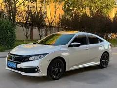 2019 Honda Civic 220TURBO CVT V, белый — фото 3
