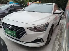 2020 Hyundai Elantra 1.6L AT GL, белый — фото 1