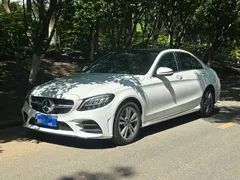 2020 Mercedes-Benz C-Class C 200 L Sport, белый — фото 1