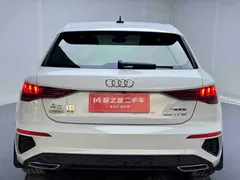2022 Audi A3 Sportback 35 TFSI, белый — фото 4