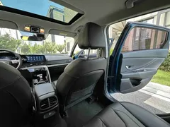 2022 Hyundai Elantra 1.5L CVT LUX Premium, синий — фото 27