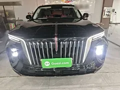 2022 Hongqi E-HS9 690km, чёрный — фото 3