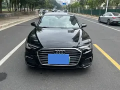 2020 Audi A6L 55 TFSI e quattro, чёрный — фото 2