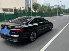 2020 Audi A6L 55 TFSI e quattro, чёрный — фото 9
