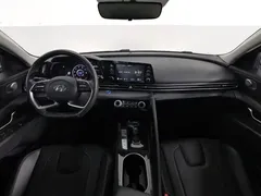2021 Hyundai Elantra 1.5L CVT GLX Elite, синий — фото 5