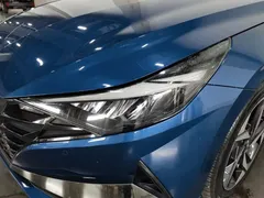 2021 Hyundai Elantra 1.5L CVT GLX Elite, синий — фото 7
