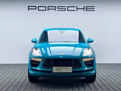 2020 Porsche Macan Turbo 2.9T, синий — фото 2