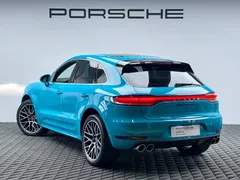 2020 Porsche Macan Turbo 2.9T, синий — фото 6
