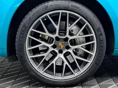 2020 Porsche Macan Turbo 2.9T, синий — фото 8