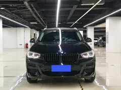2021 BMW X3 M, синий — фото 2