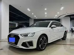 2020 Audi A4L 40 TFSI, белый — фото 1