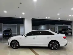 2020 Audi A4L 40 TFSI, белый — фото 3