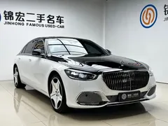2022 Mercedes-Benz S-Class S 400 L, чёрный — фото 3