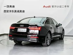 2022 Audi A6L 55 TFSI quattro, чёрный — фото 5