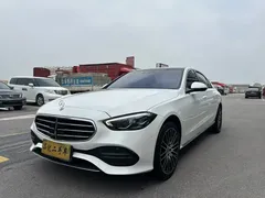 2022 Mercedes-Benz C-Class C 260 L, белый — фото 1