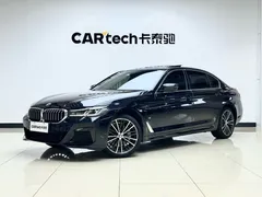 2023 BMW 5 Series 5 530Li M, чёрный — фото 3